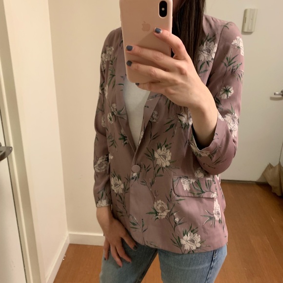 Topshop Vintage Floral Blazer - Picture 5 of 5